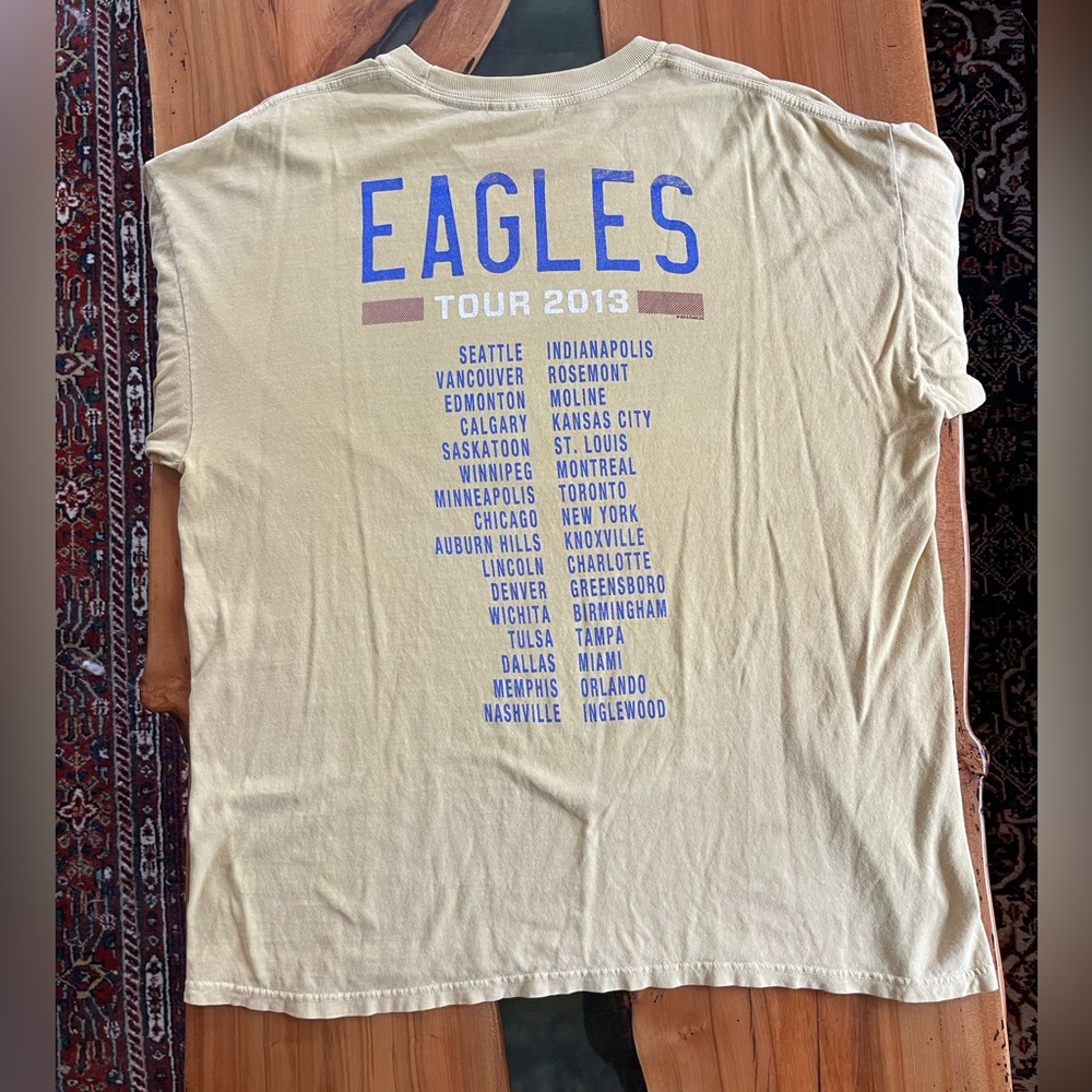 Eagles North American Tour 2013 XL